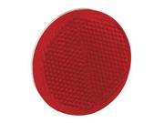 Bargman 70 55 010 Reflector 2.18 In. Round Adhesive Mount Red 2.25 x 2.25 x 0.25 in.