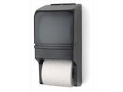 E Z Taping System RD0025 01 Two Roll Standard Tissue Dispenser in Dark Translucent
