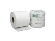 Skilcraft NSN3800690 Toilet Tissue 4 in. x 4 in. 2 Ply 550 Sheets Roll 80 BX White