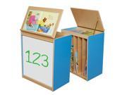 Wood Designs 24100B Blueberry Big Book Display With Markerboard