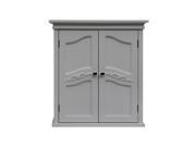 Elegant Home Fashions ELG 549 Versailles Wall Cabinet with 2 Doors
