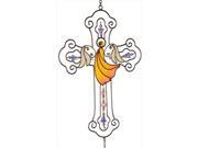 AngelStar 72626 Orange Angel Cross Wind Chime