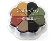 Clear Snap 715 32 ColorBox Fluid Chalk Petal Point Option Inkpad 8 Colors