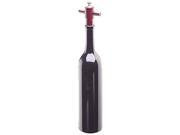 Chef Specialties 16006 14.5 Inch 37cm Tall Wooden Wine BottleEbony Pepper Mill