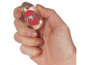 AngelStar 3C20401 49ER San Francisco 49ers Lucky Cheering Stone Pack of 4