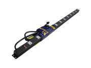 E dustry EPS 4126 48 in. 12 Outlet Metal Power Strip