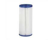 TekSupply WR1661 Pleated Polyester Filters 5 Micron 4.50 in x 9.75 in