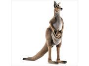 Life Size Mama Joey Kangaroo Plush Stuffed Animal