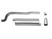 Gibson 617201 Cat Back Performance Exhaust System Single Straight Rear