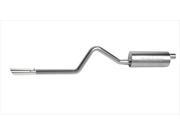 Gibson 617400 Cat Back Performance Exhaust System Single Straight Rear