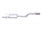 Gibson 618901 Cat Back Performance Exhaust System Single Straight Rear