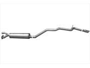 Gibson 619687 Cat Back Performance Exhaust System Single Straight Rear