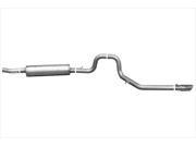 Gibson 619691 Cat Back Performance Exhaust System Single Straight Rear