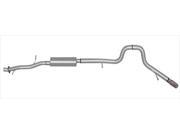 Gibson 619897 Cat Back Performance Exhaust System Single Side