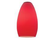 Access Lighting 23112 RED Inari Silk Glass Shade Red