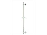 Artos F902 10BN Slide Rail With Outlet Brushed Nickel