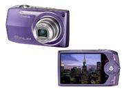Casio 14.1 Megapixel Digital Camera with 5x Zoom - Violet