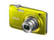 Nikon COOLPIX 14 Megapixel Digital Camera with 5x Optical Zoom - Yellow