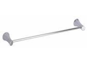 Ultra Faucets UFA21010 18 in. Chrome Contemporary Towel Bar