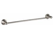 Ultra Faucets UFA21033 18 in. Brushed Nickel Traditional Towel Bar