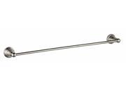 Ultra Faucets UFA11033 24 in. Brushed Nickel Traditional Towel Bar