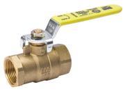 B And K Industries 107 824NL .75 in. IPS Low Lead Gland Pack Ball Valve