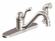 Moen Incorporated CA87009 Chrome 1 Handle Kitchen Faucet With Side Spray