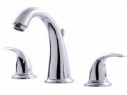 Ultra Faucets UF55010 Chrome Two Handle Lavatory Widespread Faucet