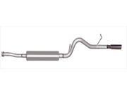 Gibson 612800 Cat Back Performance Exhaust System Single Straight Rear
