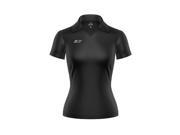 3N2 3105 01 XL WoMens Performance Polo Black Extra Large