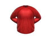 3N2 3050 35 YS Rbi Pro Fleece Red Youth Small