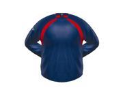 3N2 3050 0235 XXXL Rbi Pro Fleece Royal And Red 3 Extra Large
