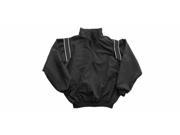 3N2 7200 01 L Umpire Half Zip Jacket Black Large
