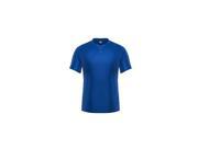 3N2 2090A 02 SM Kzone Two Button Henley Royal Small