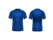 3N2 2090Y 02 YL Kzone Two Button Henley Youth Royal Youth Large