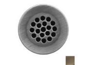 Whitehaus Collection WH735 BN 2.12 in. 1.50 in. grid drain Brushed Nickel