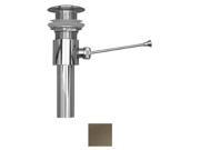 Whitehaus Collection WHP314 1 BN 2.75 in. Pop up mechanical drain Brushed Nickel