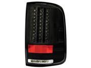 IPCW 04 08 Ford F150 F250 LD Tail Lamps LED Styleside G2 Black LEDT 560CB Pair