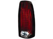 IPCW 90 00 Cadillac Escalade Tail Lamps LED 44 LED s Ruby Red LEDT 303CR Pair