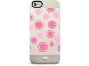 iSkin VBPKD5 PK5 Vibes Polka Dots Hard Case For Iphone 5 5S Pink