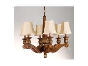 MEYDA 71471 34 in. W Kendall 6 Light Chandelier