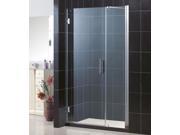 DreamLine SHDR 20417210C 01 Unidoor Frameless Hinged Shower Door 41 to 42 in. by 72 in. Clear .37 in. Glass Door Chrome Finish