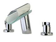 La Toscana 73CR214VR Morgana Bath Faucet Cylindrical Knob Pop Up Drain Chrome