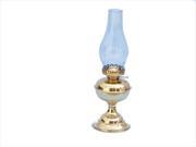 Handcrafted Model Ships NL 1139 Solid Brass Table Oil Lamp 17 in. Decorative Accent