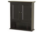 Zenith Products 9918CHA Espresso Wall Cabinet
