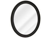 Zenith Products BMV2532 Oil Rubbed Bronze Oval Frame Mirror With Medicine Cabine