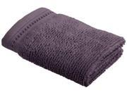 Crowning Touch by Welspun Ecct Tw Wh 03 Cotton 13 x 13 in. Eggplant Wash Cloth Bath Towel