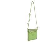Parinda 11191 EMET Quilted Faux Leather Crossbody Bag Green