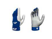 3N2 3810 0206 L Pro Gloves Royal And White Large