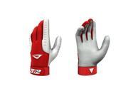 3N2 3810 3506 YL Pro Gloves Red And White Young Large